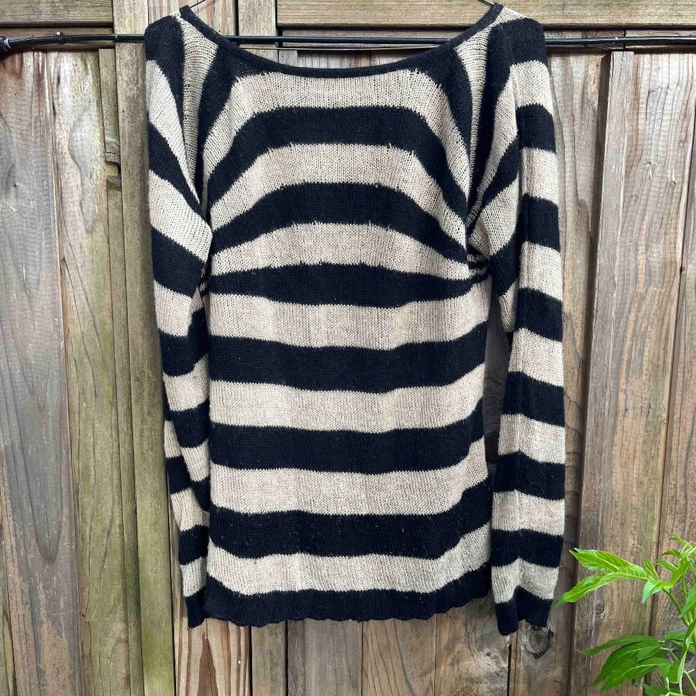 Dolce & Gabanna Stripped Cashmere Sweater